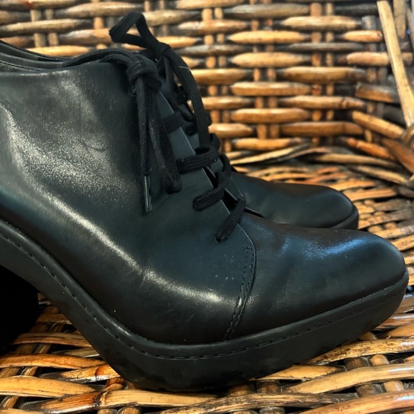 Alexander Wang Black Chunky Heel Lace-Up Shoes in size 9.5/40. Great condition - Picture 12 of 12